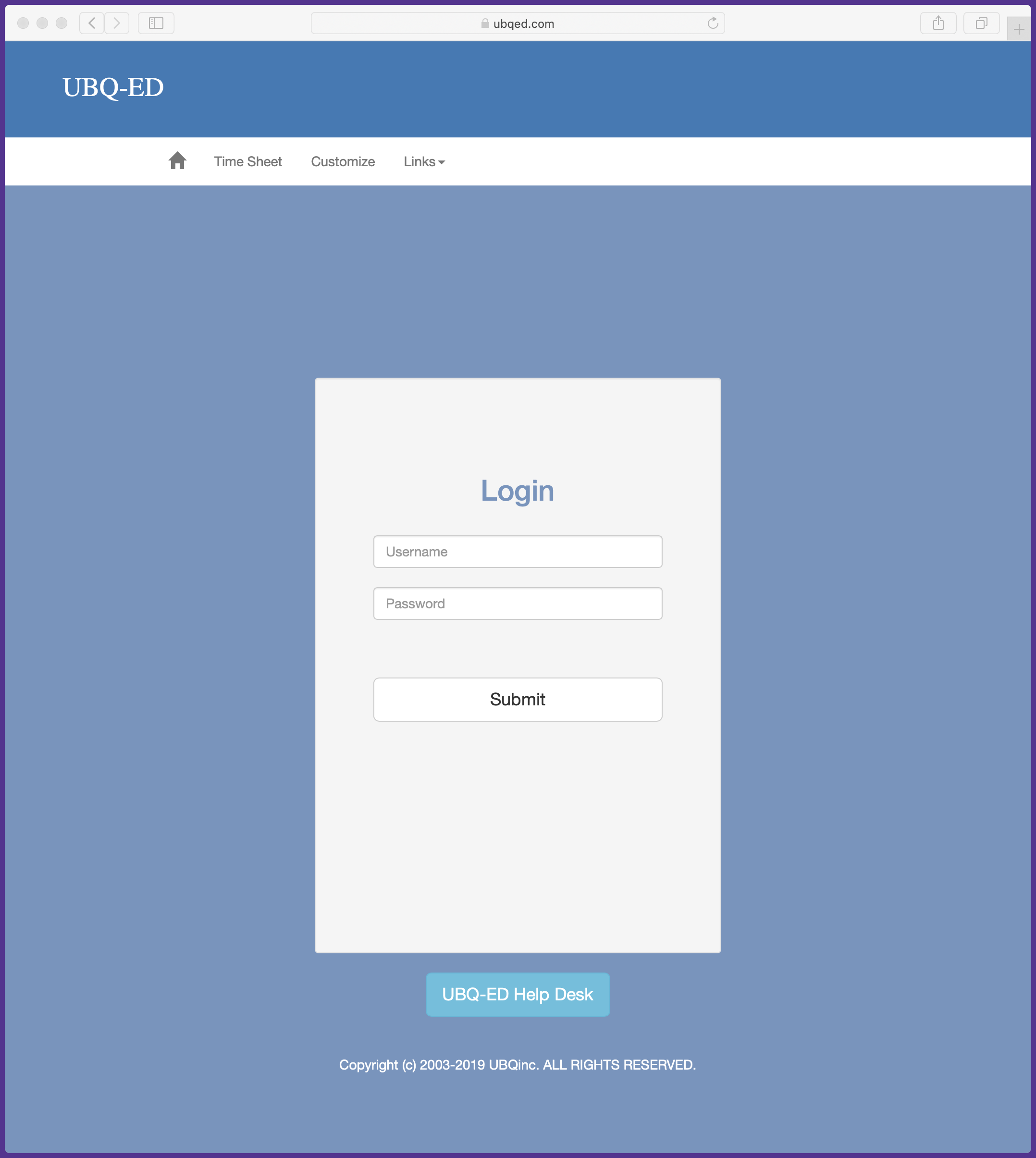 How To Login To UBQ ED
